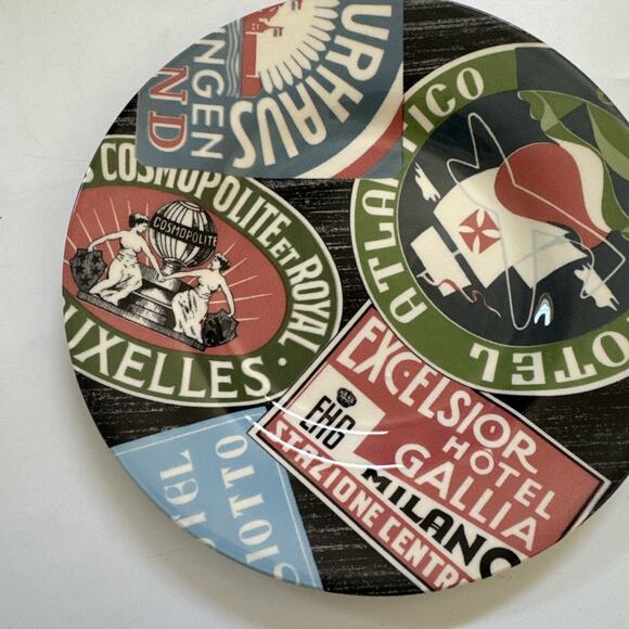 Set of 4 Royal Stafford ENGLAND Salad Plates Hotel De L'Europe Earthenware MCM - Picture 6 of 8